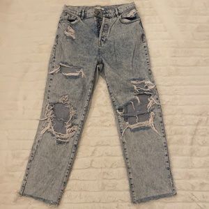 PacSun ripped Boyfriend jean